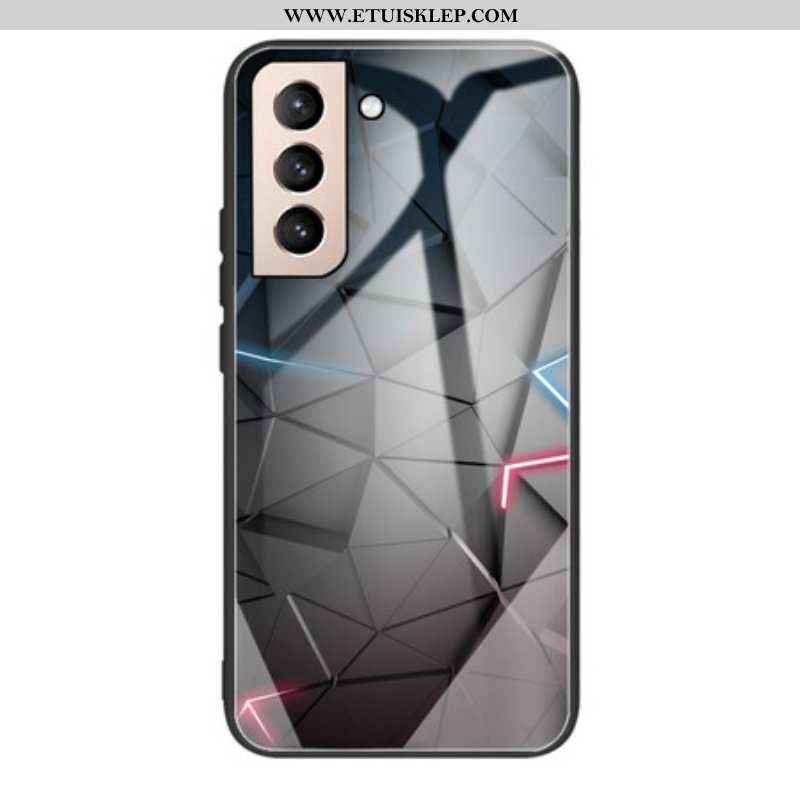 Etui do Samsung Galaxy S21 FE Geometria Szkła Hartowanego